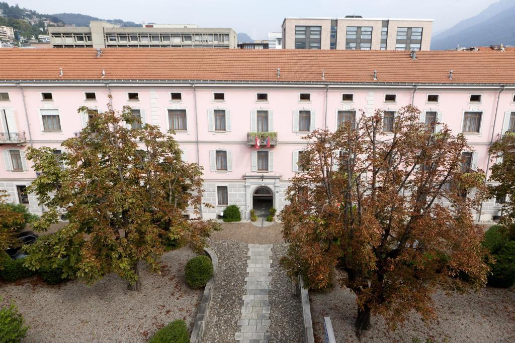 Hotel Zurigo Downtown Lugano Exterior foto